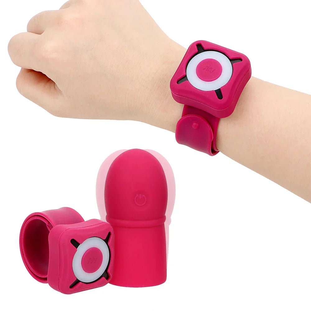 Erotikcim - Bileklik Kumandalı - Penis Zevk Vibratörü - Eller Serbest - Güçlü Titreşim