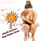 Erotikcim - Vantuzlu Yumruk Dildo - 33cm Büyük Boy - Ultra Maksimum Zevk - Big Bang