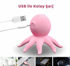 Erotikcim - Zevk Ahtapotu Meme / Göğüs Emme, Titreşim - 1 Adet