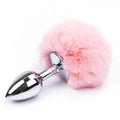 Erotikcim - Ponpon Anal Plug - 28mm - 7cm - Pembe