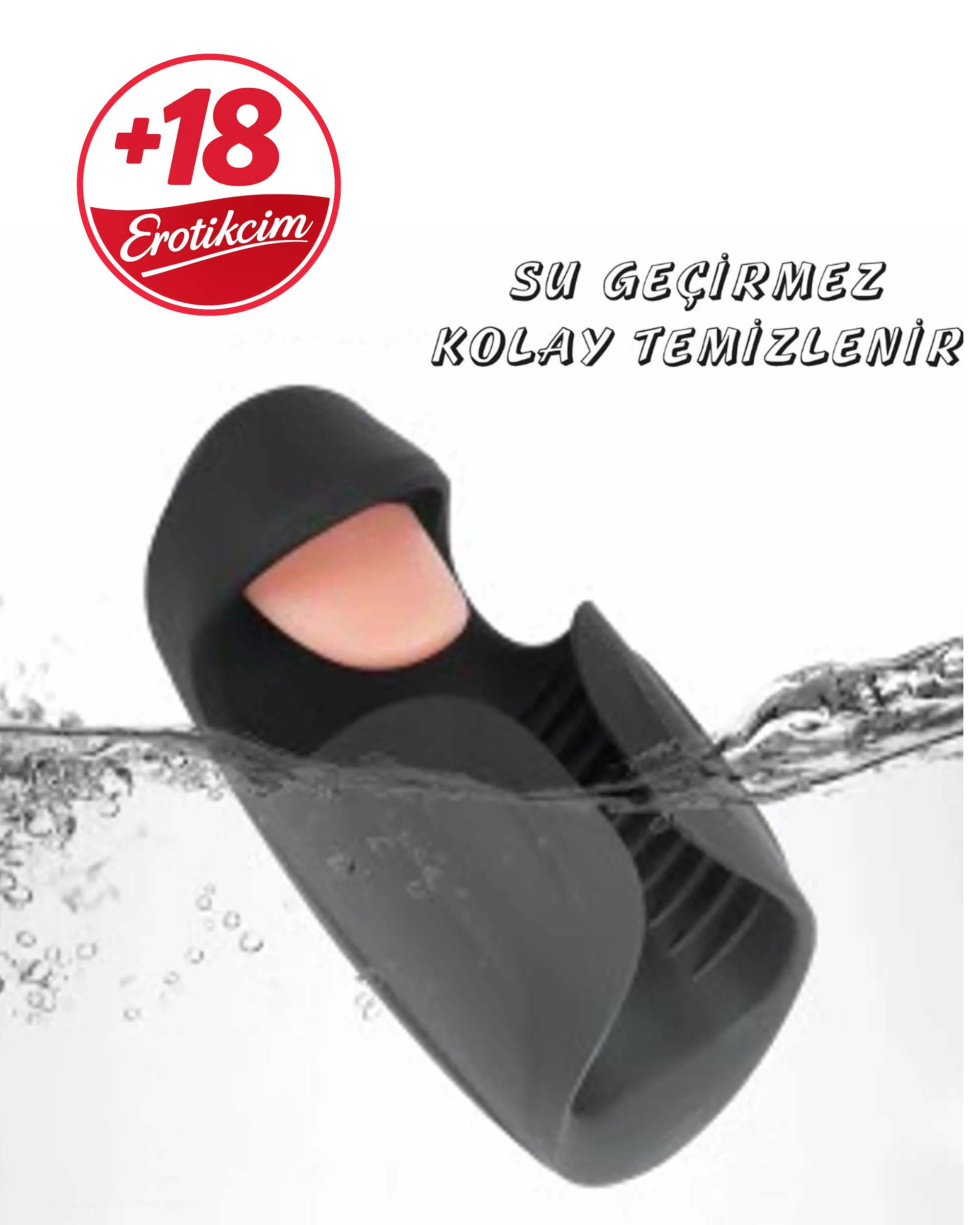 Erotikcim – Azgın Afrodit Dilli Penis Vibratörü - Titreşim ve Yalama