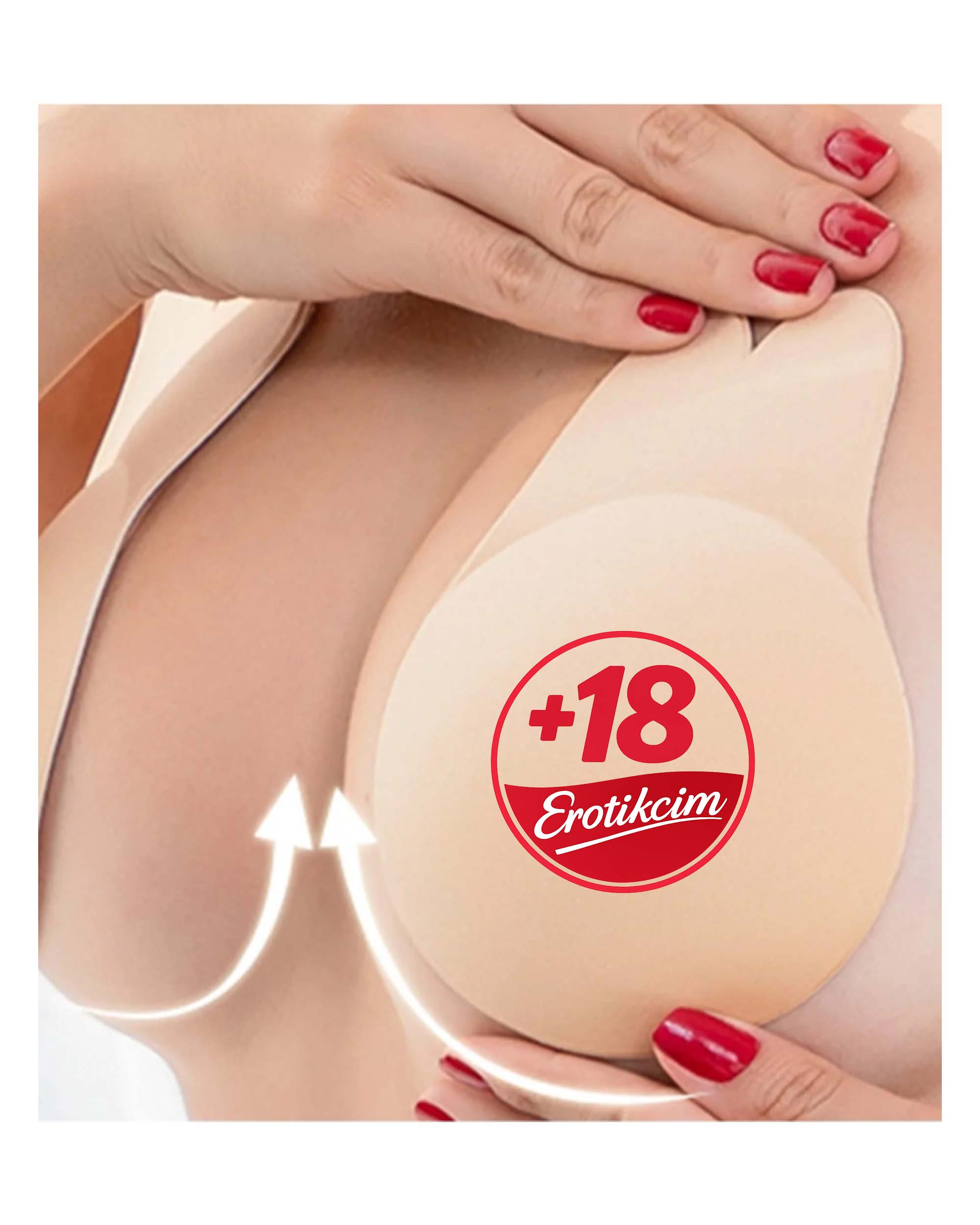 Erotikcim -  Göğüs Ucu Gizleyici ve Dikleştirici - Hayalet Sütyen