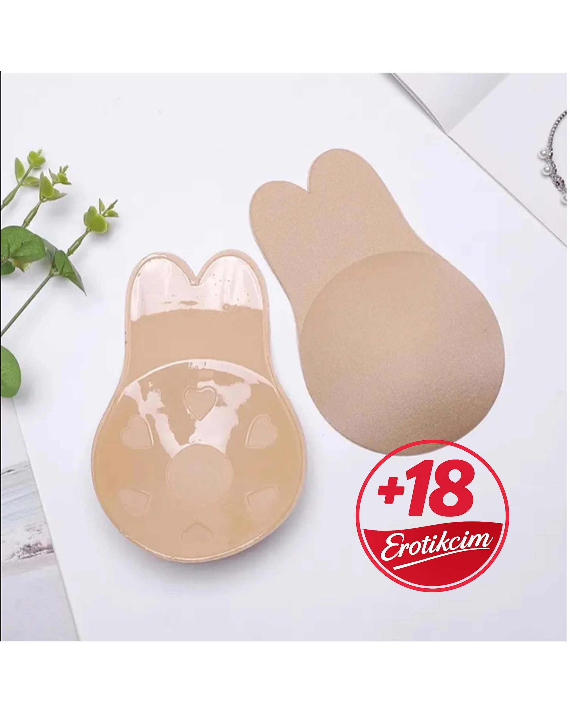 Erotikcim -  Göğüs Ucu Gizleyici ve Dikleştirici - Hayalet Sütyen