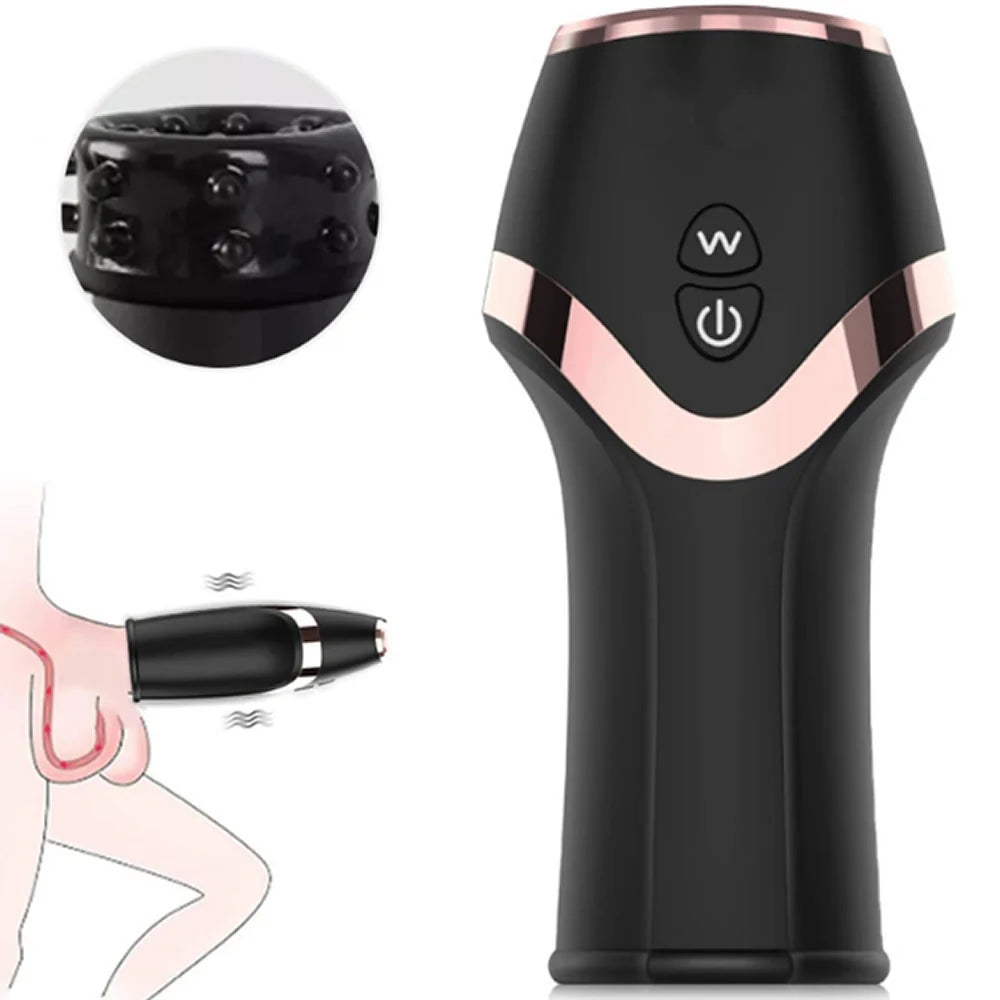 Erotikcim - Hızlı Ereksiyon ve Geciktirici Penis Egzersizi - Güçlü Titreşim Modları - Muhteşem Zevk - Şarjlı