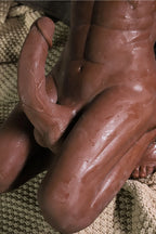 Erotikcim - Müthiş Zevk - Kucak Fantezisi - Gerçekçi Beden - Omurgalı 19cm Penis - 4cm Kalınlık - 9Kg