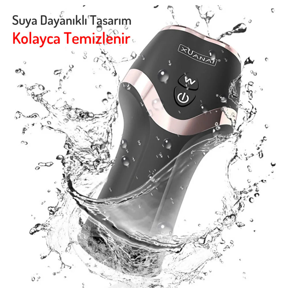 Erotikcim - Hızlı Ereksiyon ve Geciktirici Penis Egzersizi - Güçlü Titreşim Modları - Muhteşem Zevk - Şarjlı