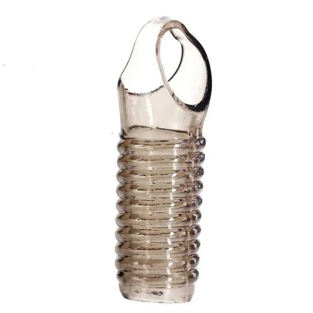 Erotikcim - Tırtıklı Haz Artırıcı Penis Kılıfı, Uzun Süre Ereksiyon, Mutlu Partnerler