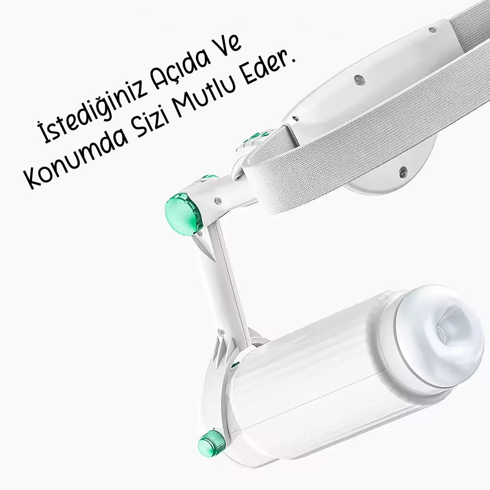 Erotikcim - Uzaktan Kumandalı İleri Geri Masturbatör Simülatörü - Masturbasyon Robotu - Eller serbest Masturbator