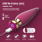 Erotikcim - Uzaktan Kumandalı Güçlü Haz Verici - Sessiz Anal Tıkaç - Anal Plug 35mm