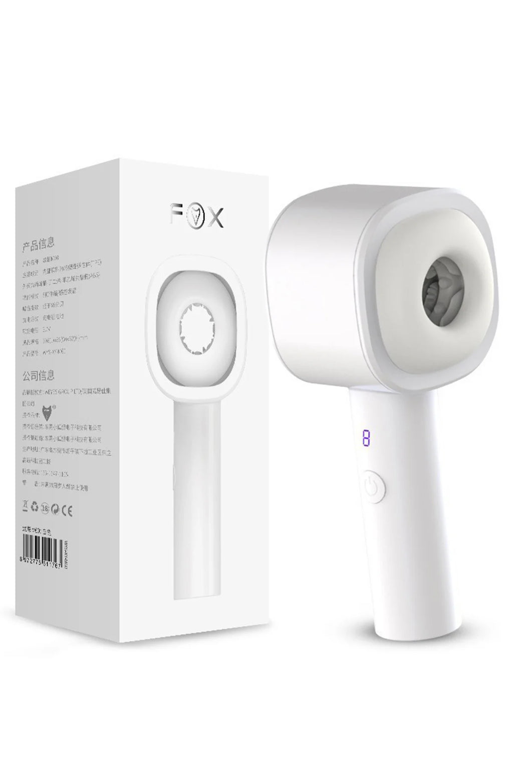 Erotikcim - Blowjob İleri Geri Hareketli Masturbatör - 8 Hız Modu - Tek Elle Kullanım