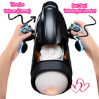 Erotikcim - Efsane Masturbatör - İleri Geri Teleskopik Hareket - Titreşim Modları - 42 Derece Sıcaklık - Oyun Konsollu - Kolay Kontrol - Maksimum Zevk